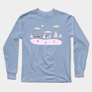 Ice Skating Long Sleeve T-Shirt